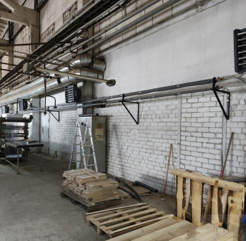 Монтаж водяных тепловентиляторов фото 2