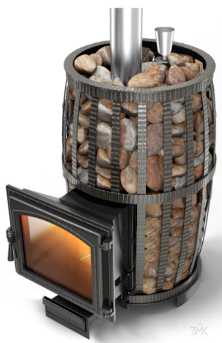 Банная печь ВЕЗУВИЙ Легенда Русский пар Ковка 30 (240)