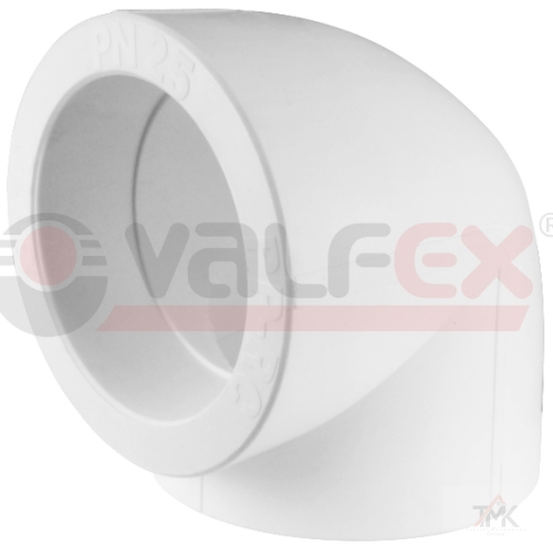 Угольник полипропиленовый 90° Valfex