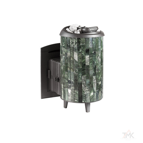 Печь банная ProMetall Атмосфера L ламели "Змеевик" наборный фото 4