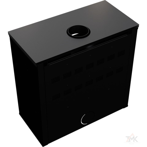 Печь-камин Kratki Juno 12 black фото 4