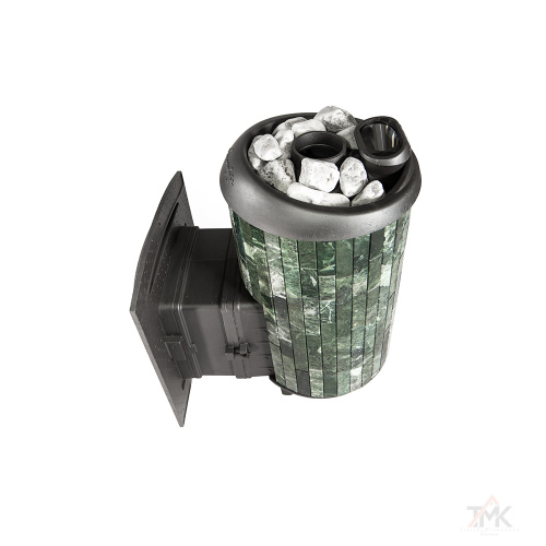 Печь банная ProMetall Атмосфера L ламели "Змеевик" наборный фото 3