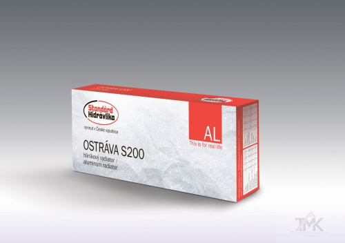 картинка Алюминиевый радиатор Standard Hidravlika Ostrava S200+ фото 3
