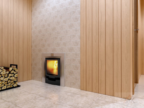 Печь банная Теплодар Русь-сетка 12 Л Панорама фото 4