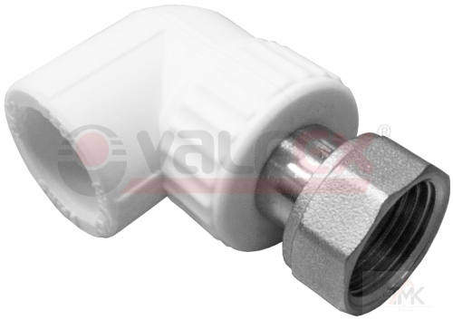 Угольник с накидной гайкой Valfex