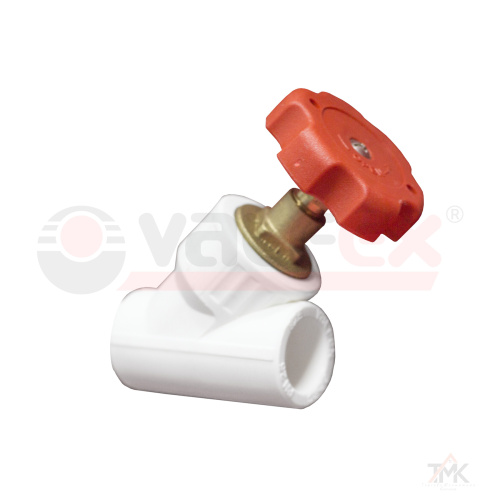 Вентиль полипропиленовый 45° (внутр.-внутр.) Valfex